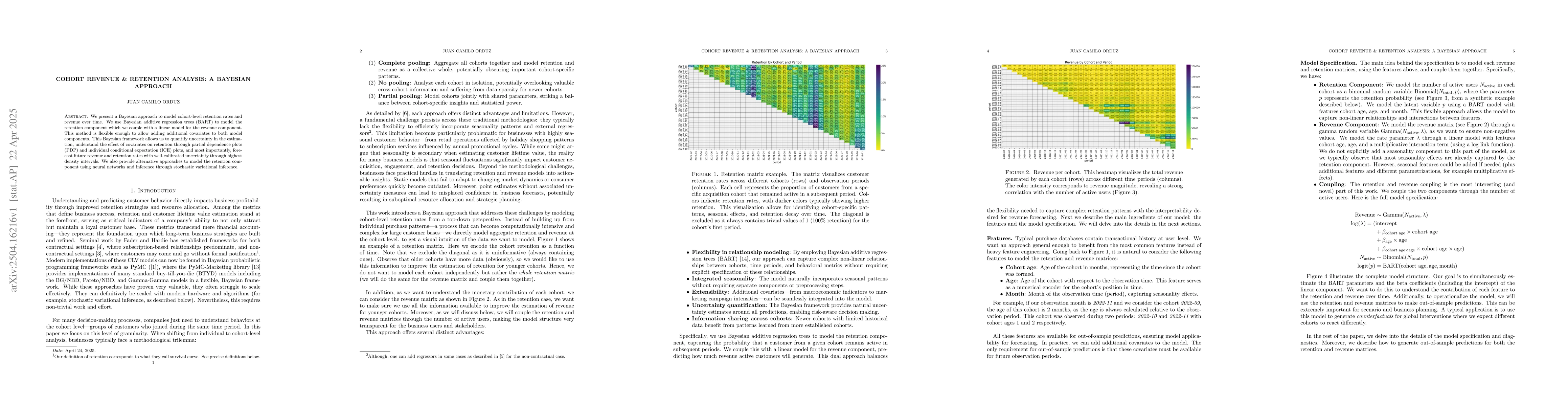 Thumbnail for Cohort Revenue & Retention Analysis: A Bayesian Approach