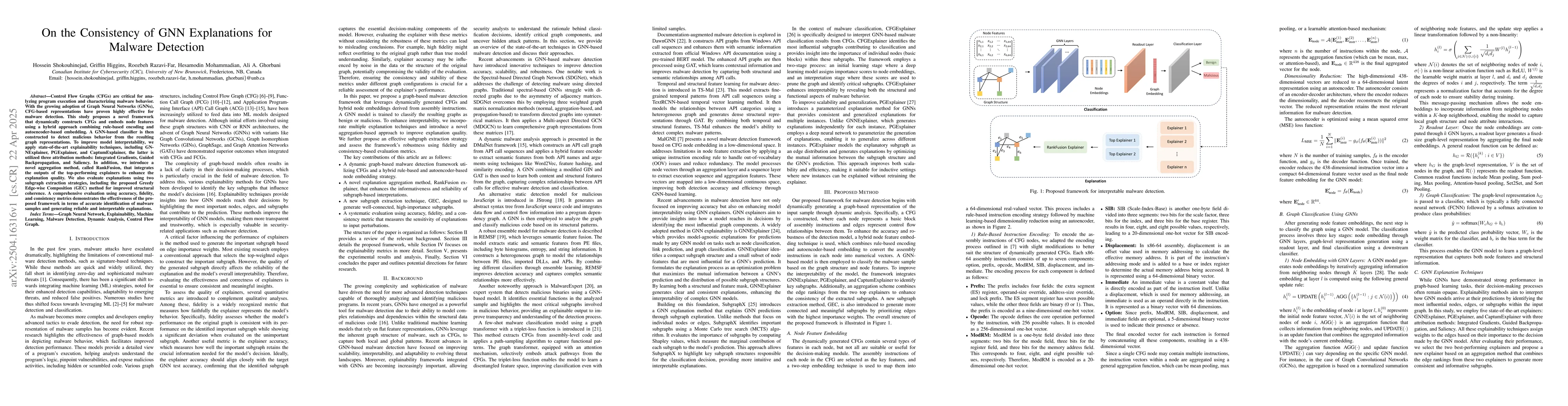 Thumbnail for On the Consistency of GNN Explanations for Malware Detection