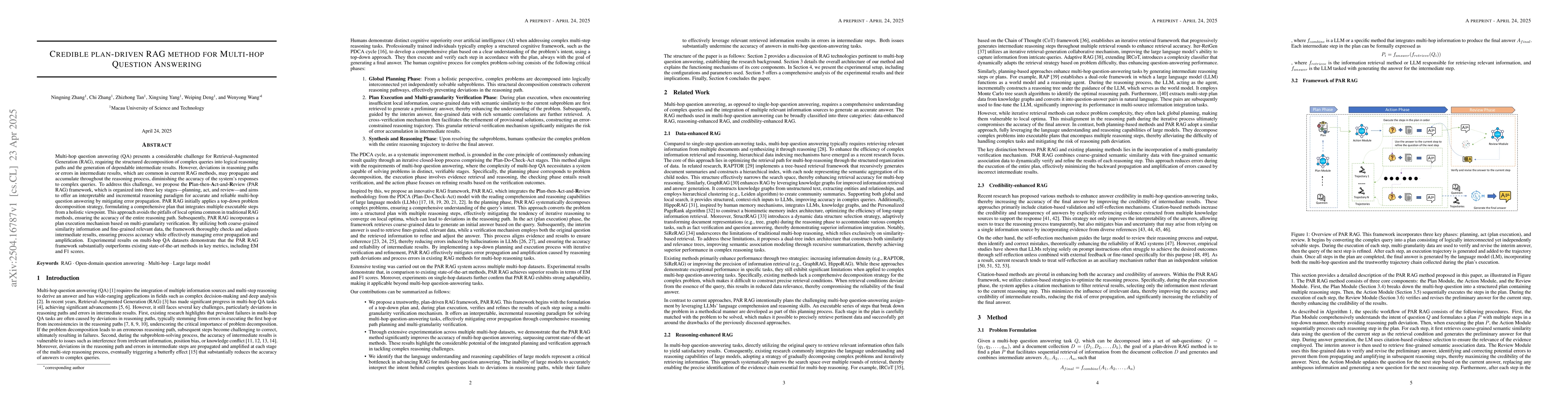 Thumbnail for Credible plan-driven RAG method for Multi-hop Question Answering