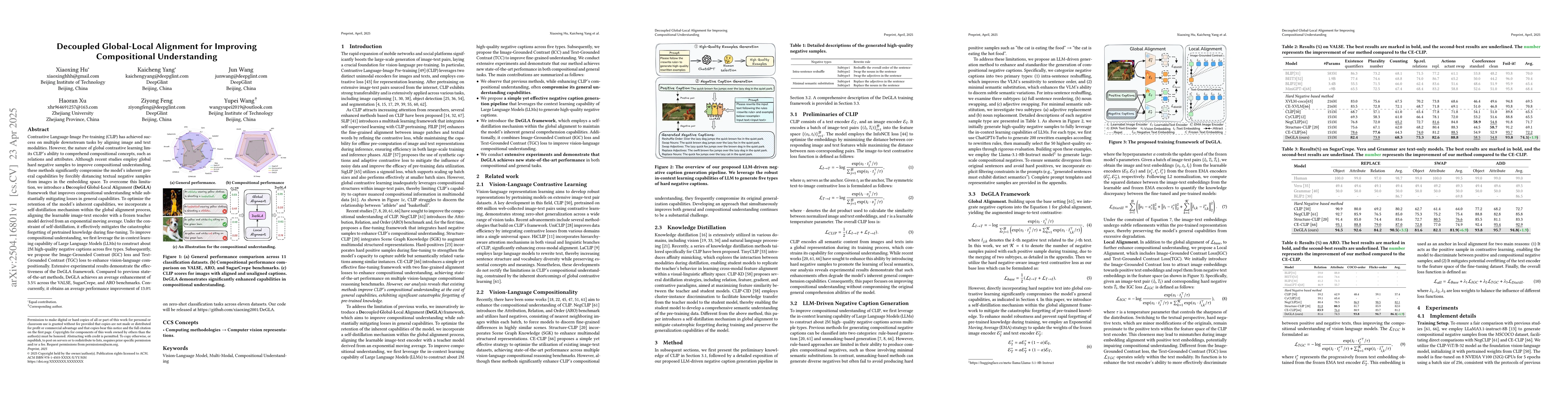 Thumbnail for Decoupled Global-Local Alignment for Improving Compositional
  Understanding