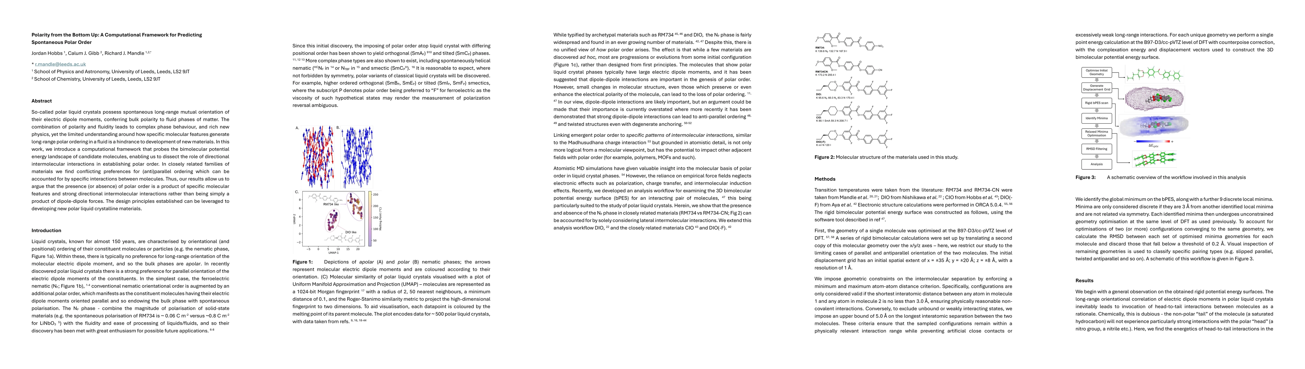 Thumbnail for Polarity from the Bottom Up: A Computational Framework for Predicting
  Spontaneous Polar Order