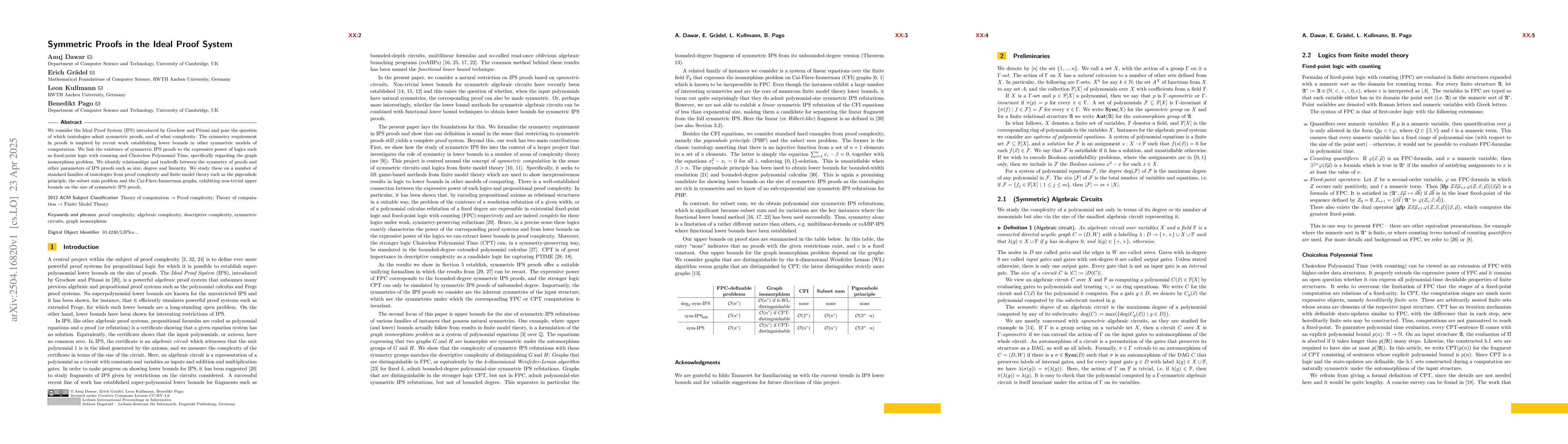 Thumbnail for Symmetric Proofs in the Ideal Proof System