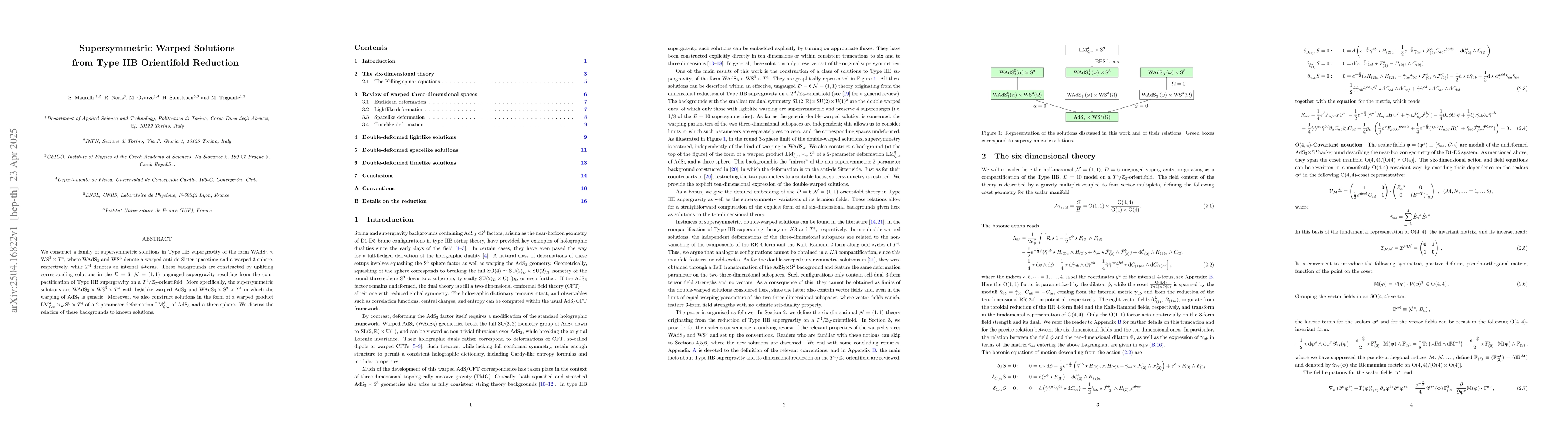 Thumbnail for Supersymmetric Warped Solutions from Type IIB Orientifold Reduction