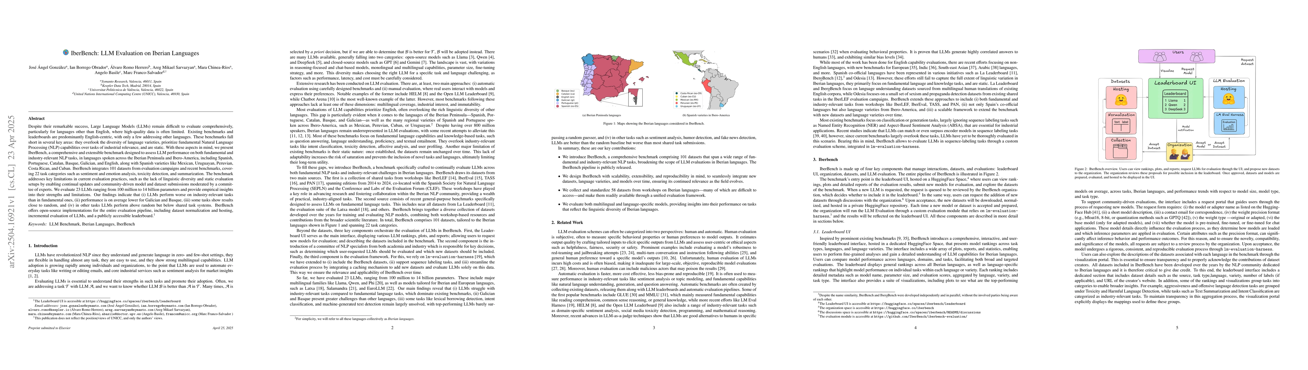 Thumbnail for IberBench: LLM Evaluation on Iberian Languages