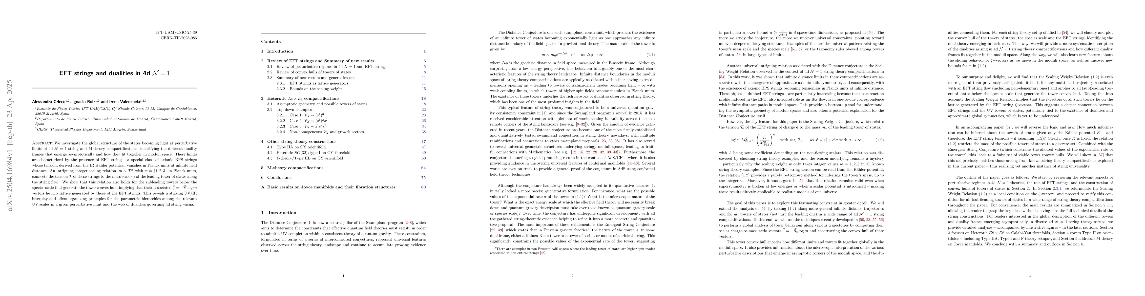 Thumbnail for EFT strings and dualities in 4d $\mathcal{N}=1$
