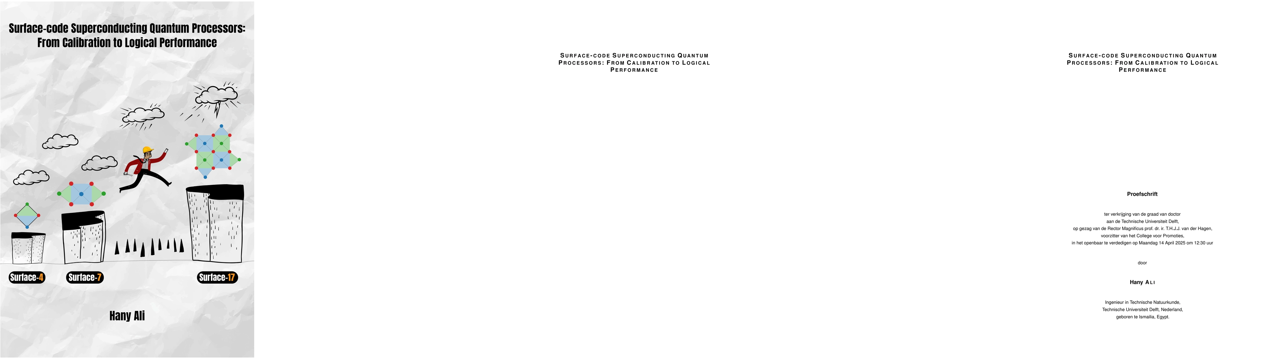 Thumbnail for Surface-code Superconducting Quantum Processors: From Calibration To
  Logical Performance