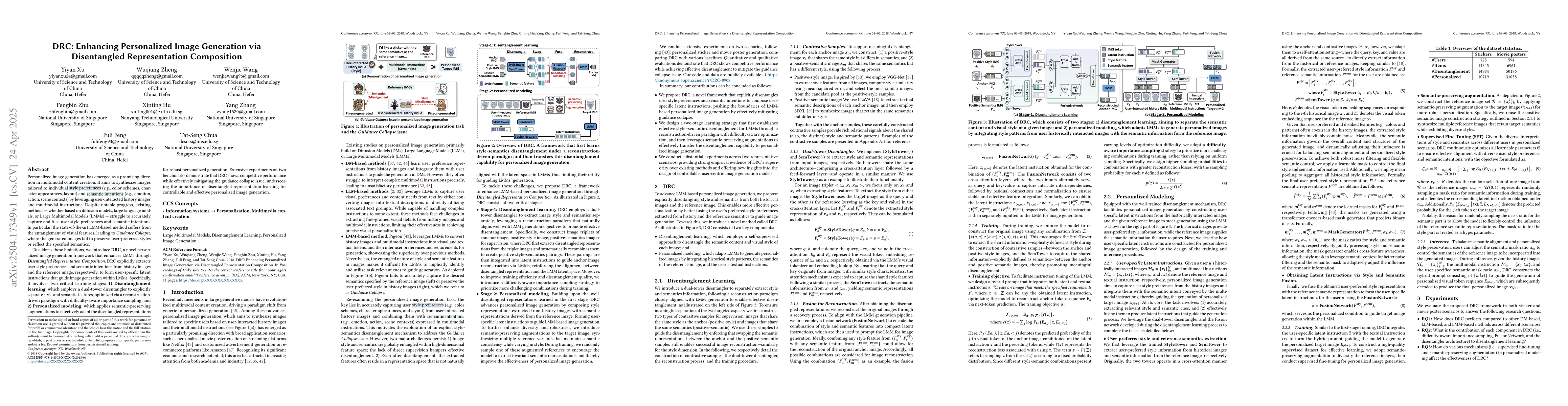Thumbnail for DRC: Enhancing Personalized Image Generation via Disentangled
  Representation Composition