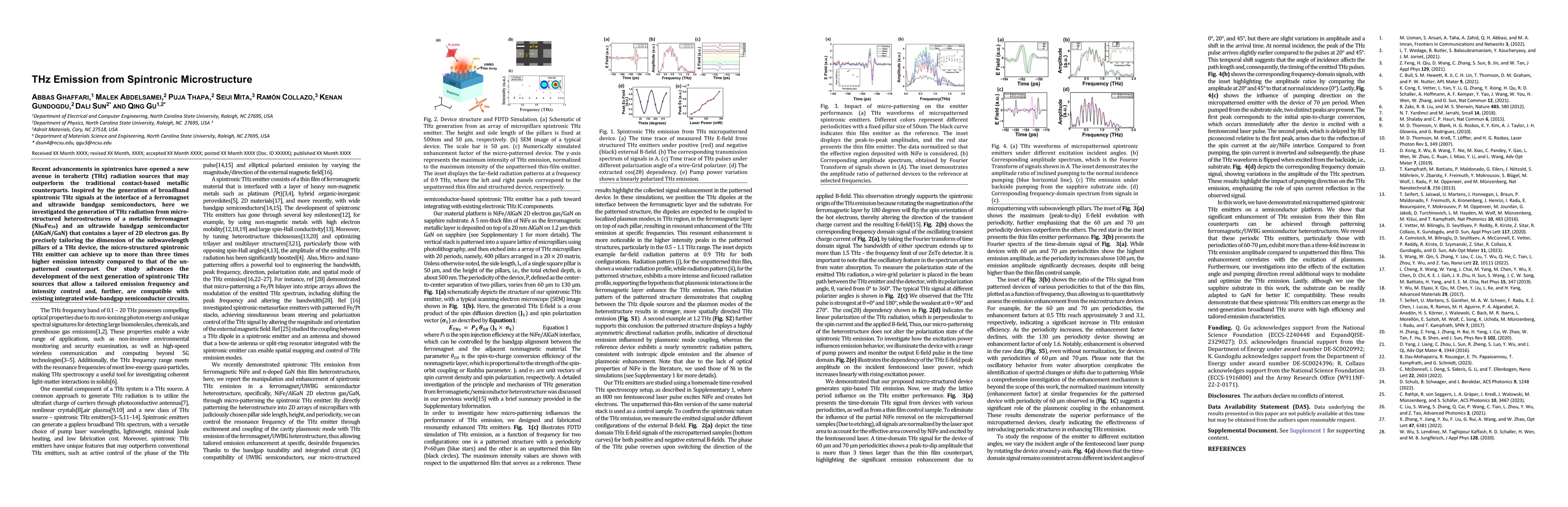Thumbnail for THz Emission from Spintronic Microstructure