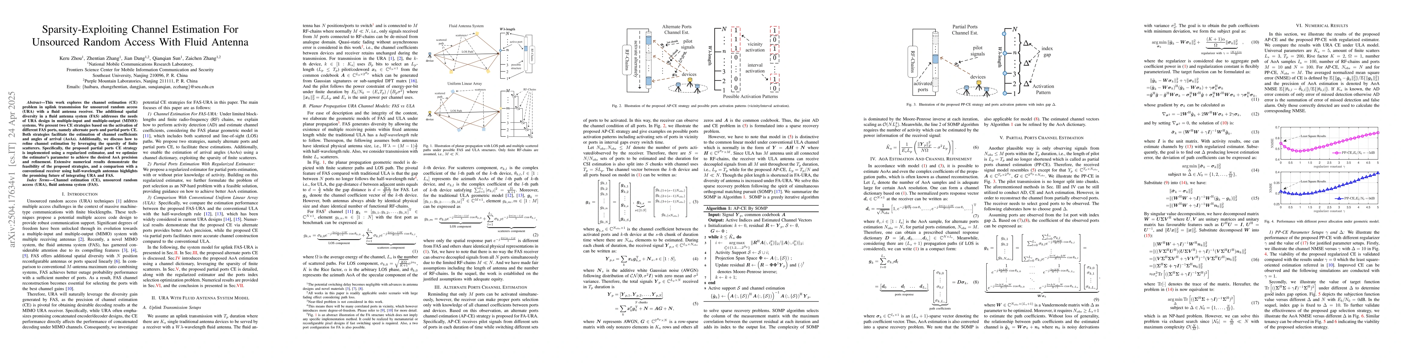 Thumbnail for Sparsity-Exploiting Channel Estimation For Unsourced Random Access With
  Fluid Antenna
