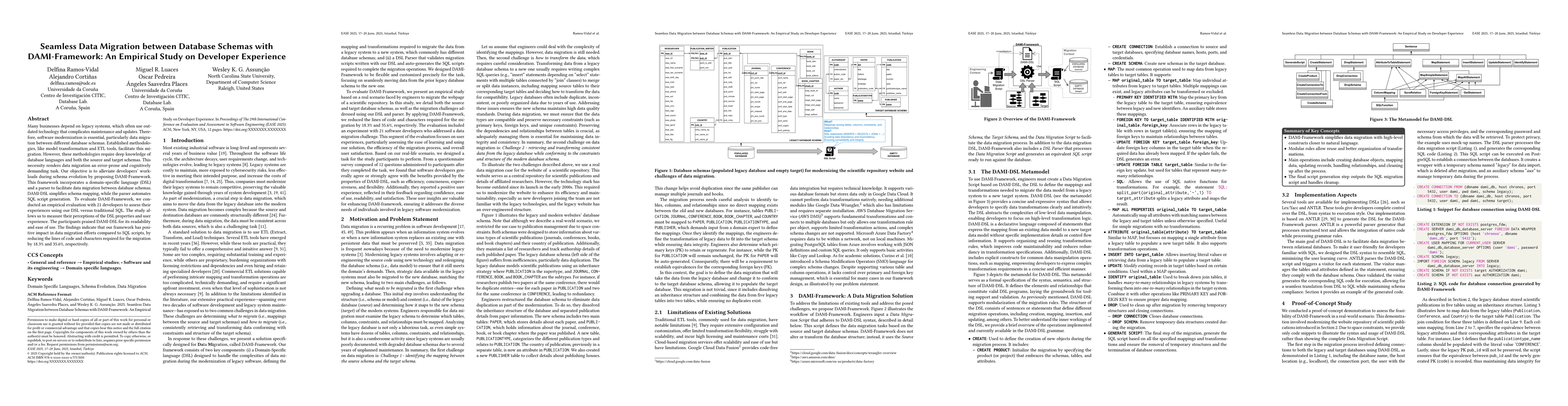 Thumbnail for Seamless Data Migration between Database Schemas with DAMI-Framework: An
  Empirical Study on Developer Experience