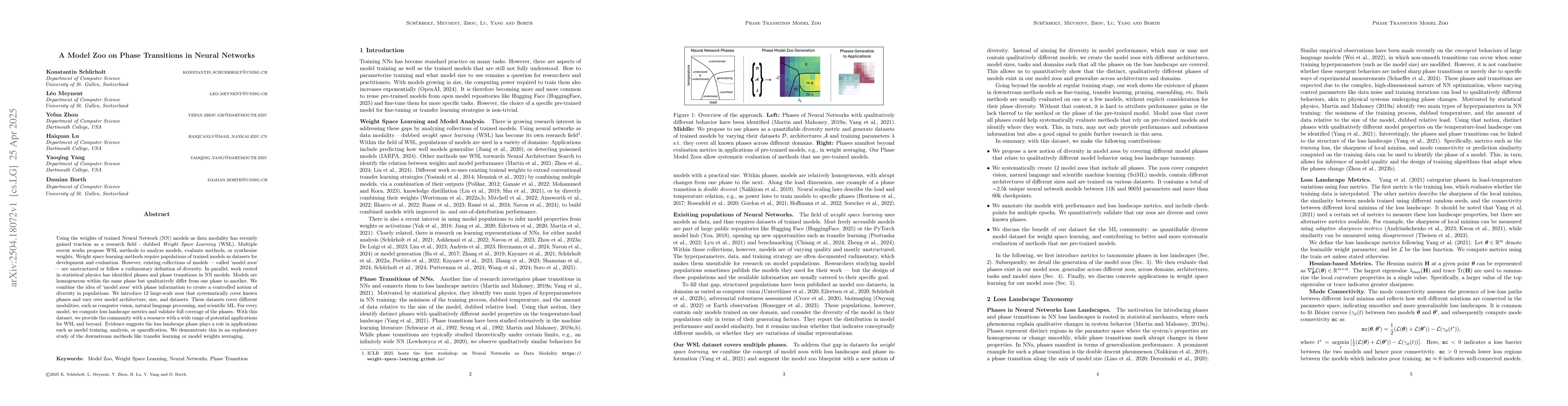 Thumbnail for A Model Zoo on Phase Transitions in Neural Networks