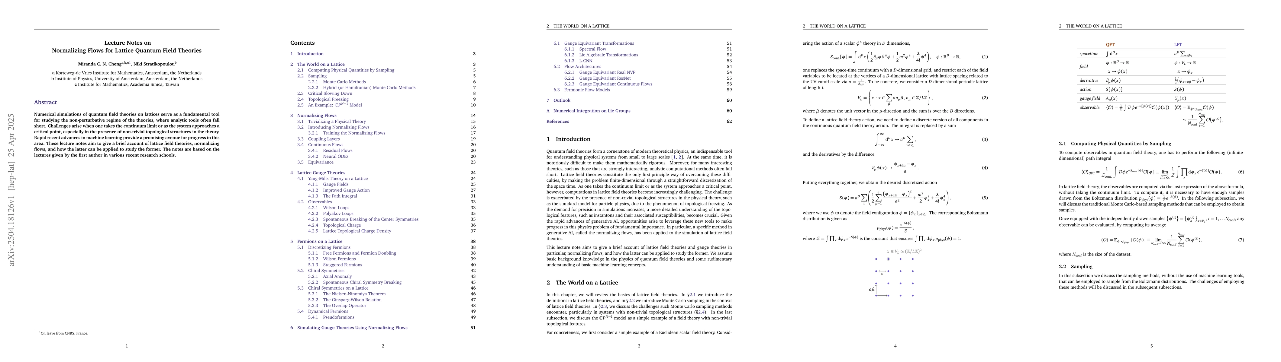 Thumbnail for Lecture Notes on Normalizing Flows for Lattice Quantum Field Theories