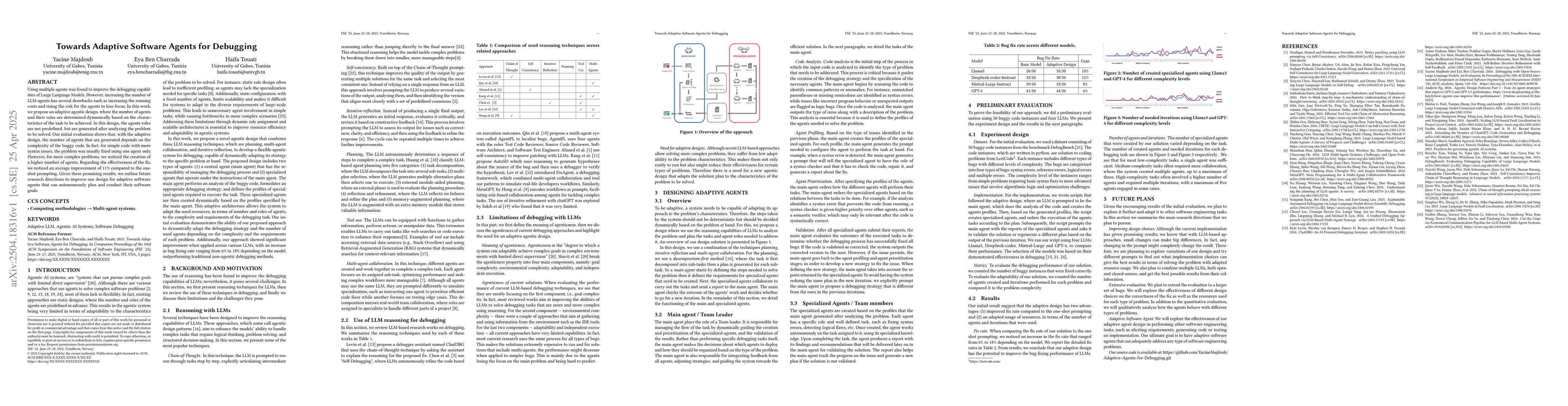Thumbnail for Towards Adaptive Software Agents for Debugging