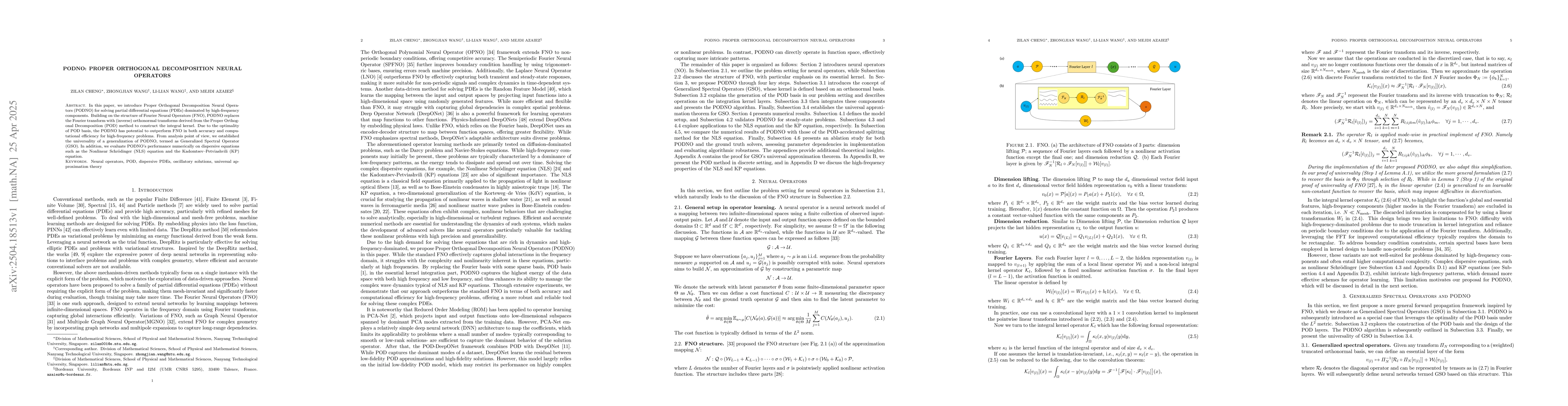 Thumbnail for PODNO: Proper Orthogonal Decomposition Neural Operators