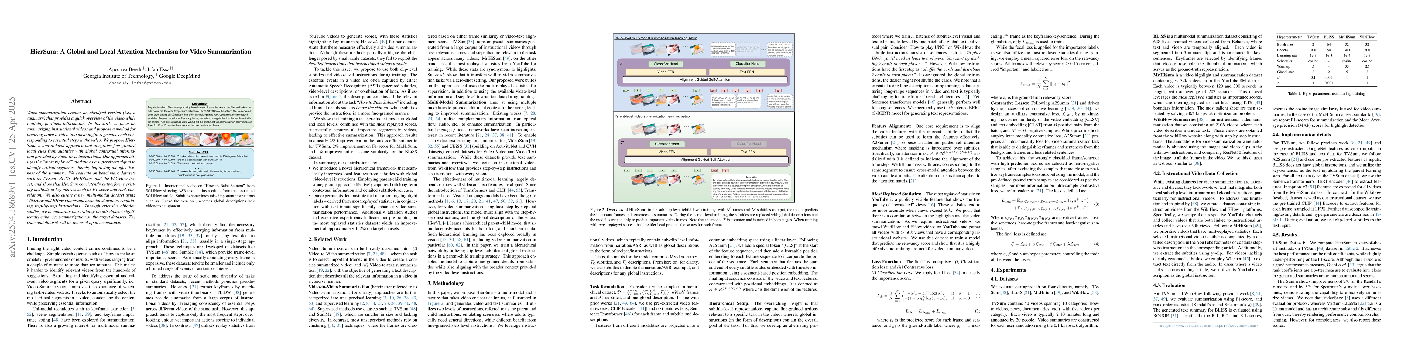 Thumbnail for HierSum: A Global and Local Attention Mechanism for Video Summarization