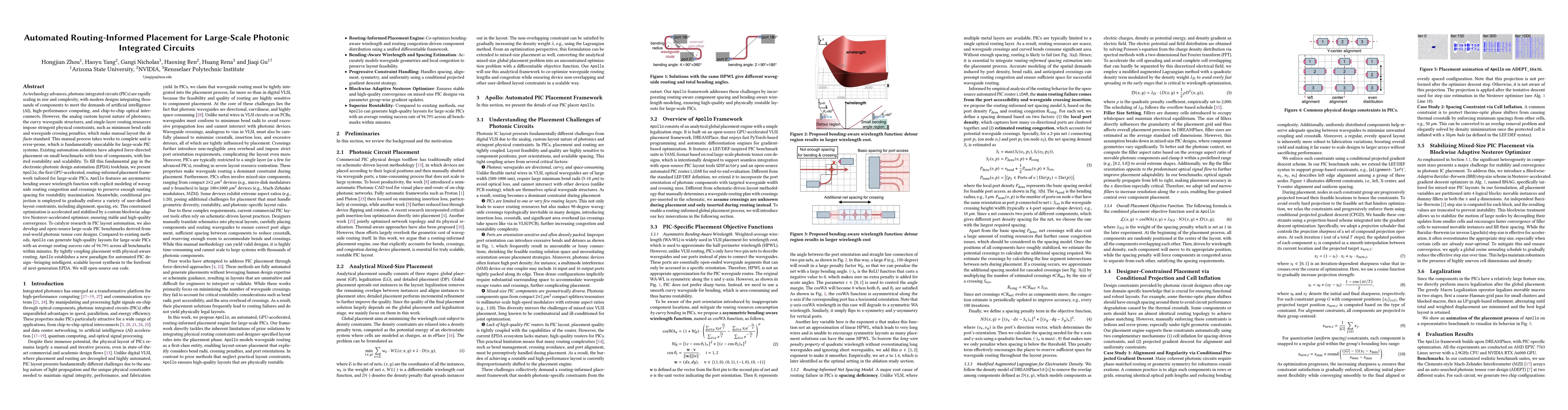 Thumbnail for Automated Routing-Informed Placement for Large-Scale Photonic Integrated
  Circuits