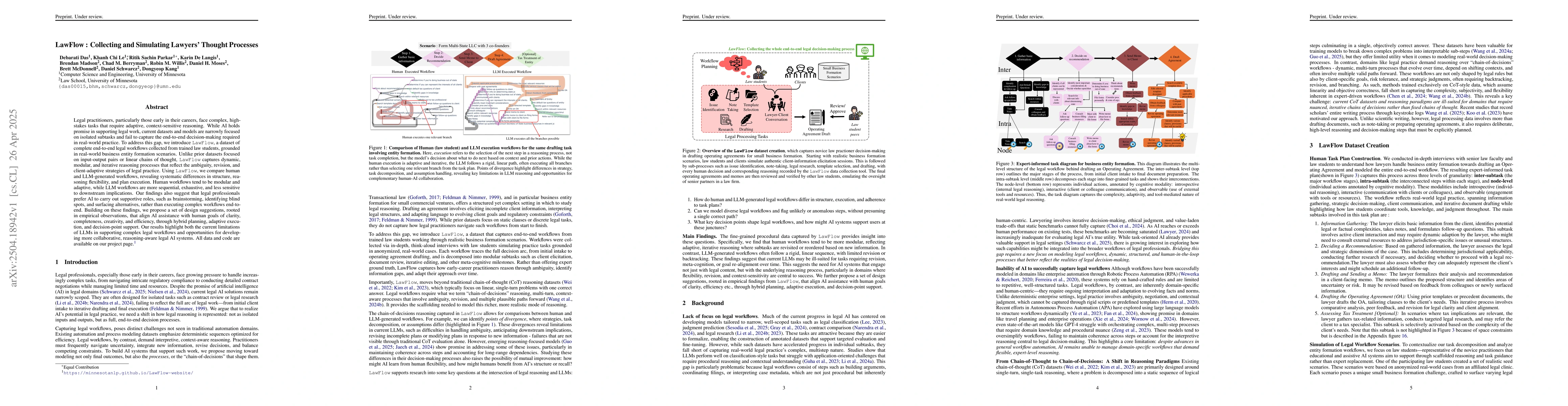Thumbnail for LawFlow : Collecting and Simulating Lawyers' Thought Processes
