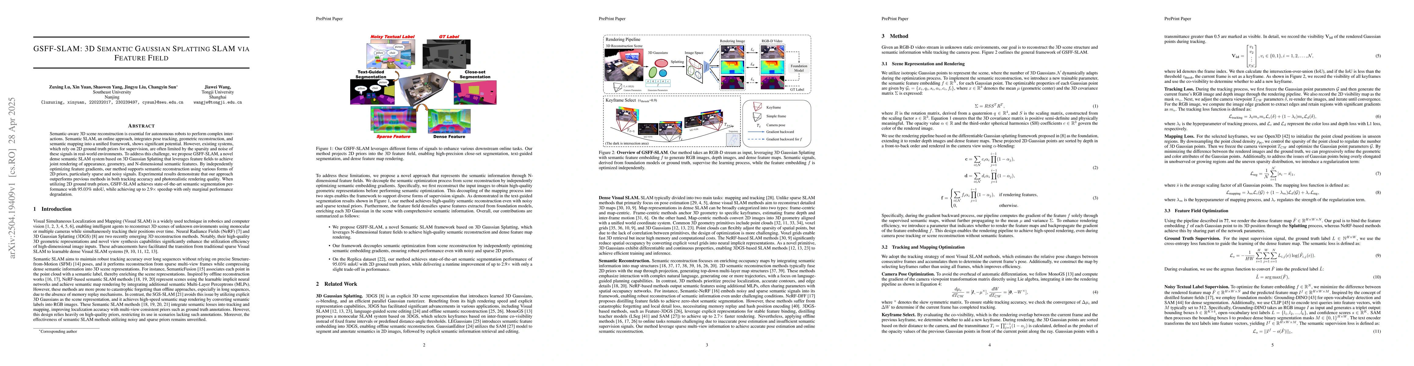 Thumbnail for GSFF-SLAM: 3D Semantic Gaussian Splatting SLAM via Feature Field