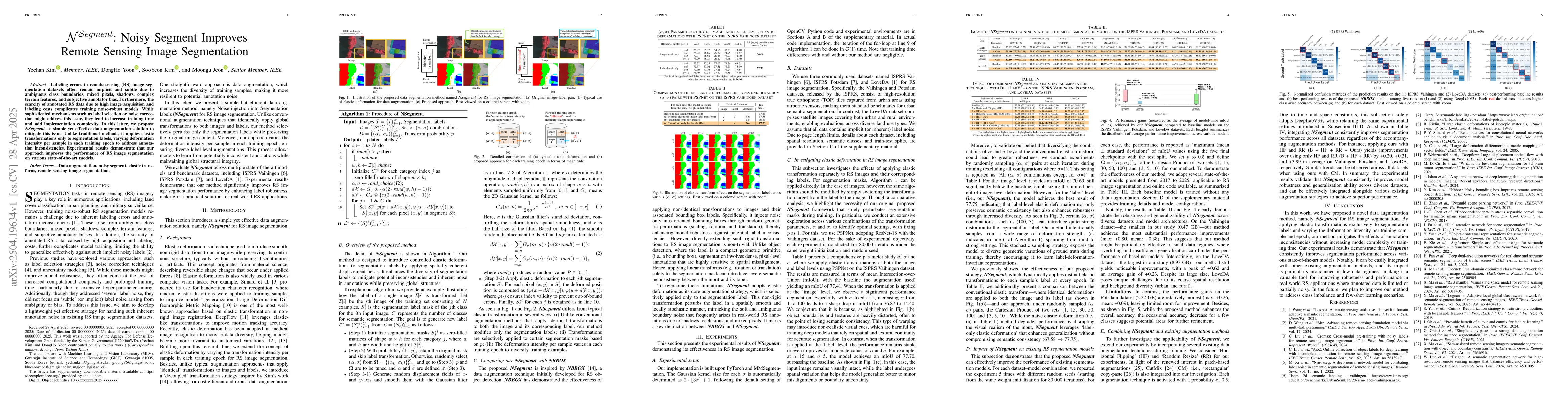 Thumbnail for NSegment : Noisy Segment Improves Remote Sensing Image Segmentation