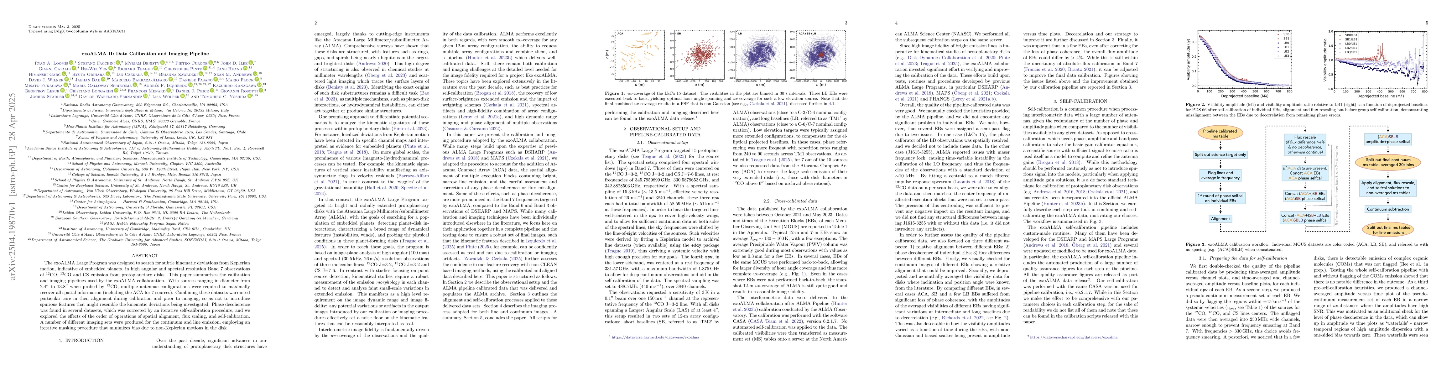 Thumbnail for exoALMA II: Data Calibration and Imaging Pipeline