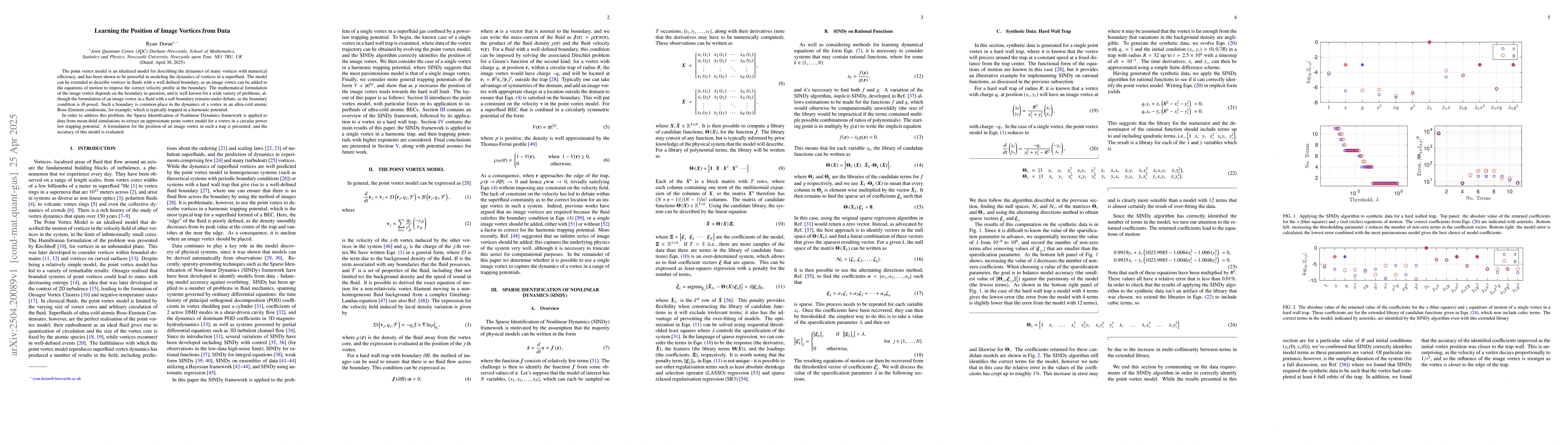 Thumbnail for Learning the Position of Image Vortices from Data