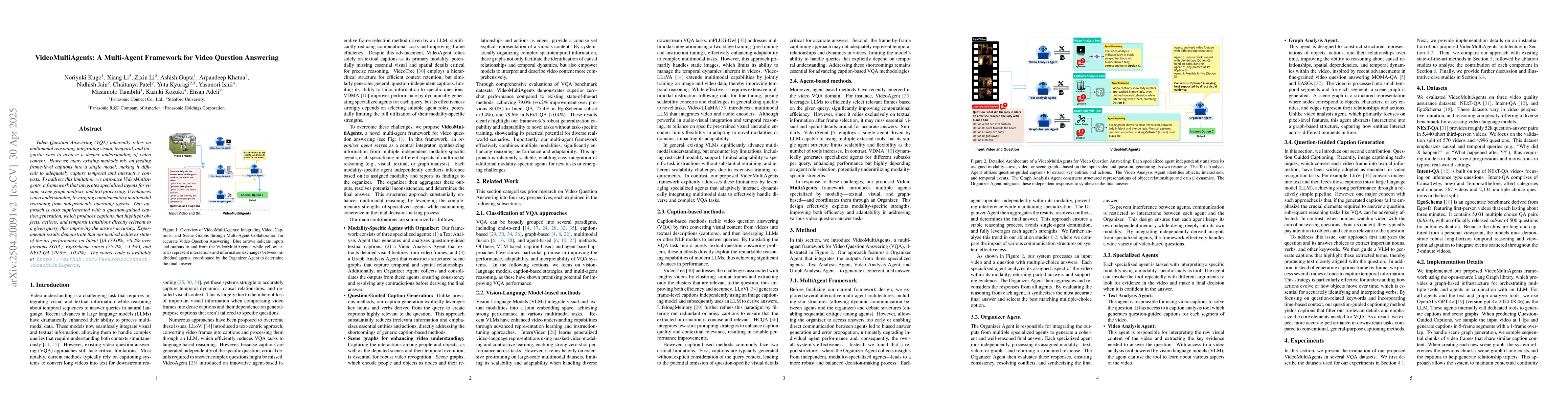 Thumbnail for VideoMultiAgents: A Multi-Agent Framework for Video Question Answering