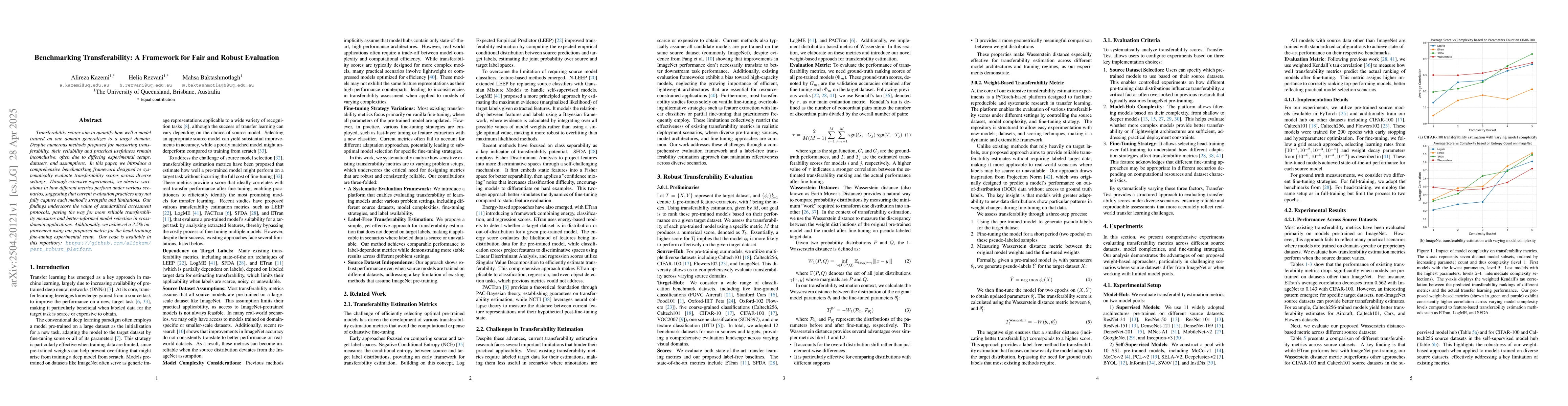 Thumbnail for Benchmarking Transferability: A Framework for Fair and Robust Evaluation