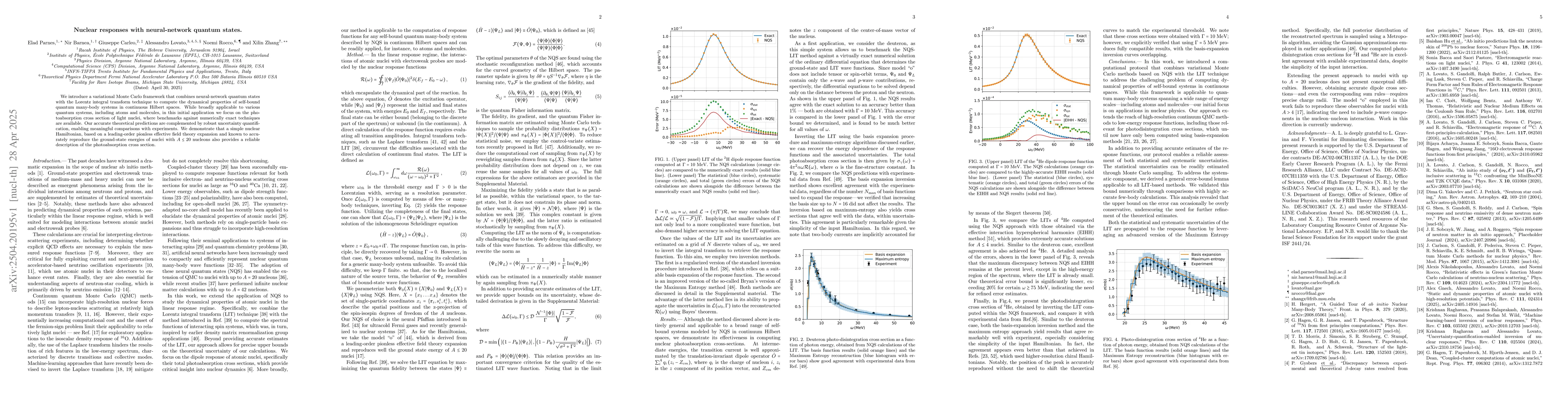 Thumbnail for Nuclear responses with neural-network quantum states