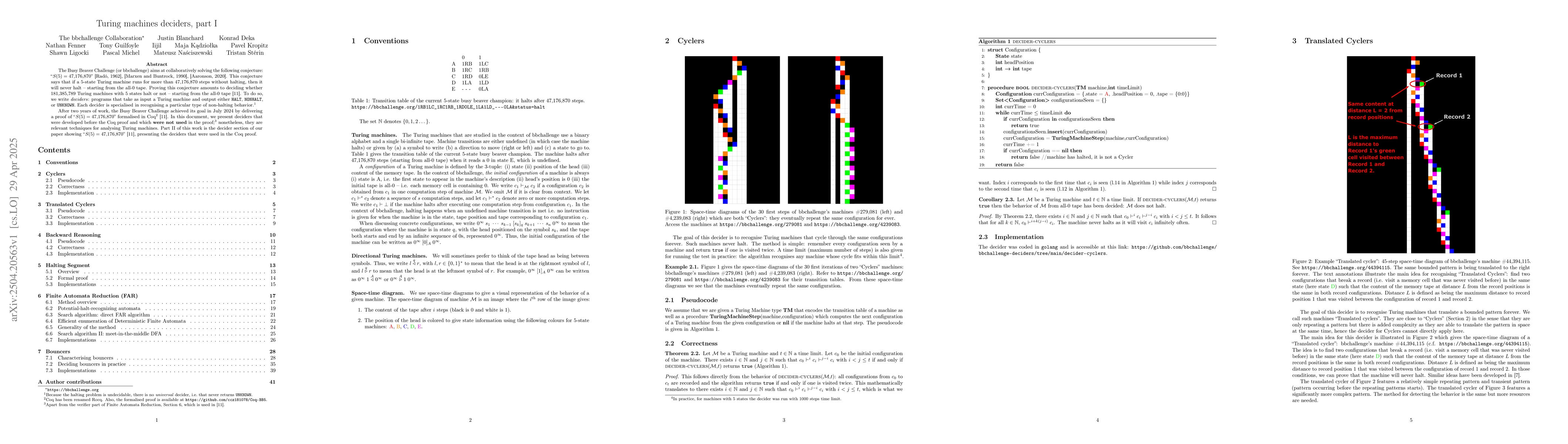 Thumbnail for Turing machines deciders, part I