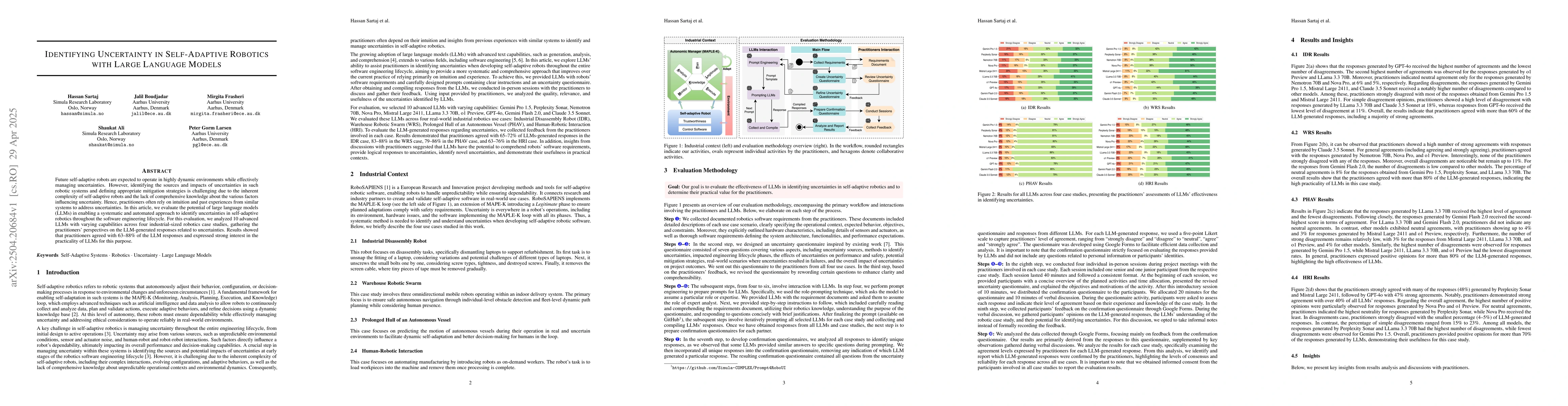 Thumbnail for Identifying Uncertainty in Self-Adaptive Robotics with Large Language
  Models