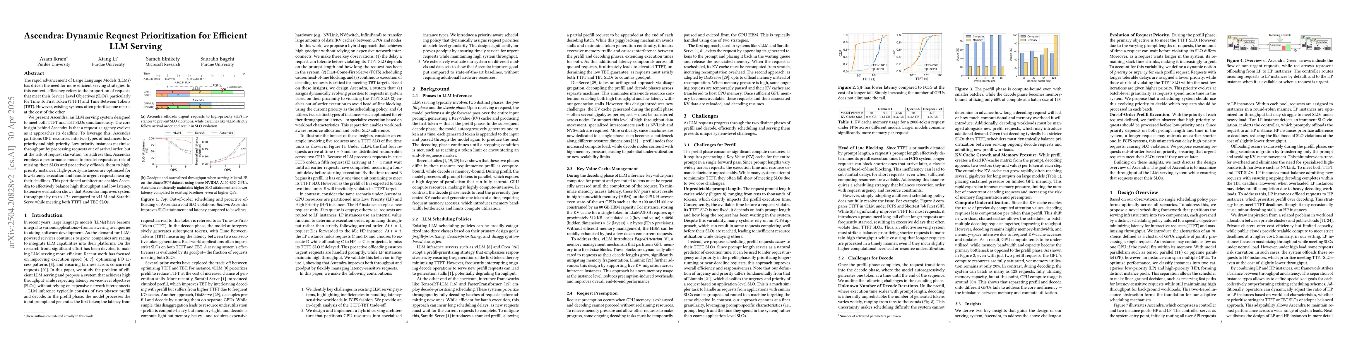 Thumbnail for Ascendra: Dynamic Request Prioritization for Efficient LLM Serving