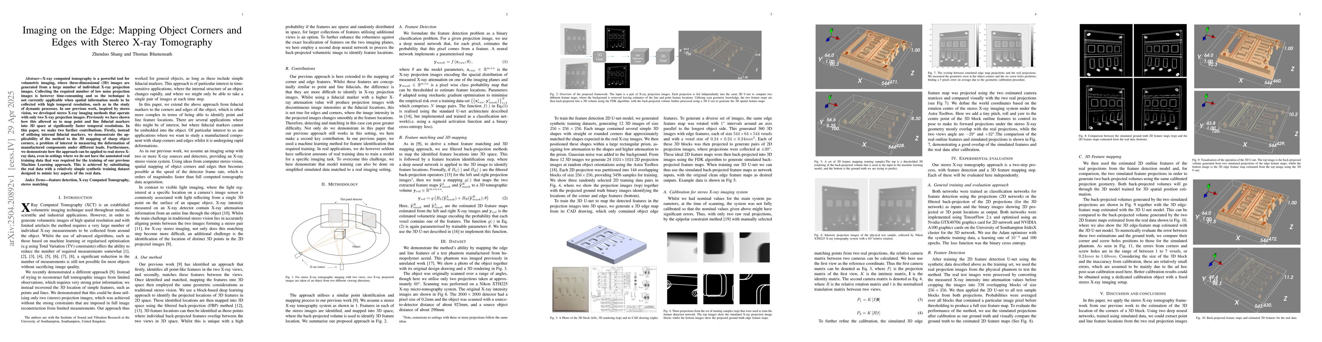 Thumbnail for Imaging on the Edge: Mapping Object Corners and Edges with Stereo X-ray
  Tomography