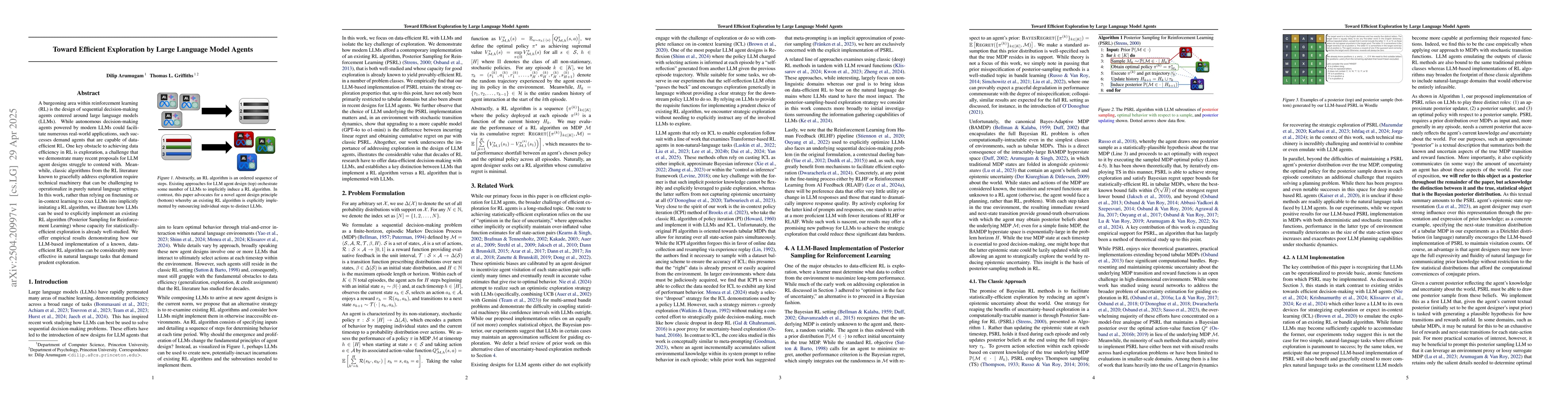 Thumbnail for Toward Efficient Exploration by Large Language Model Agents