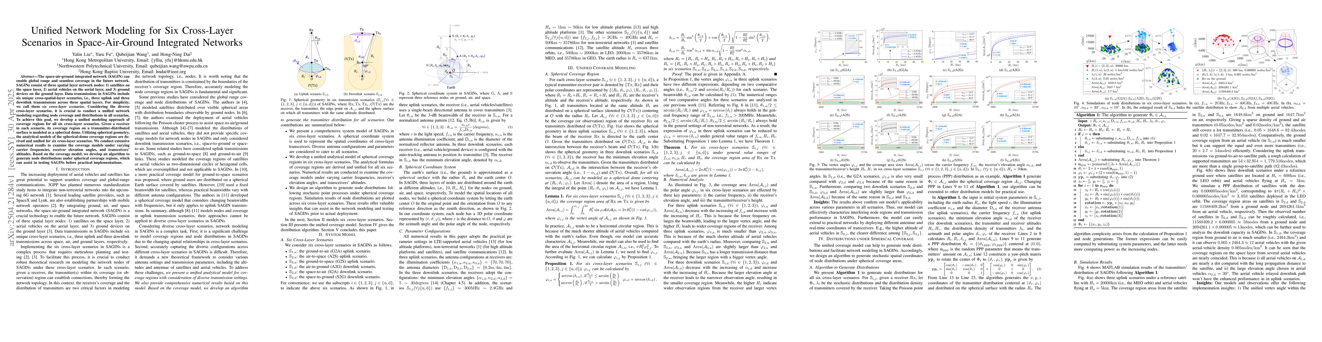 Thumbnail for Unified Network Modeling for Six Cross-Layer Scenarios in
  Space-Air-Ground Integrated Networks