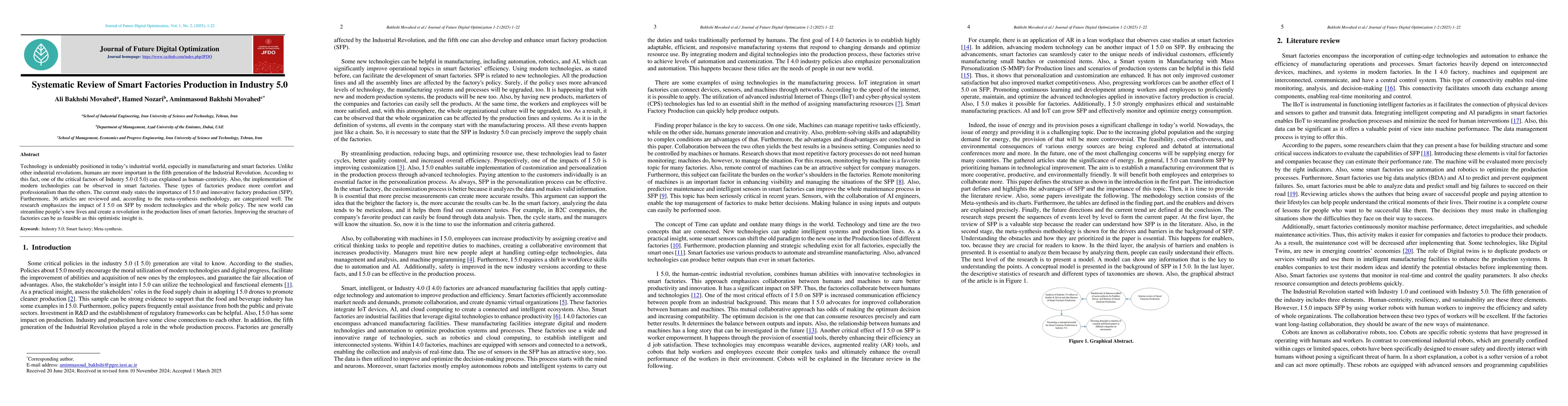 Thumbnail for Systematic Review of Smart Factories Production in Industry 5.0