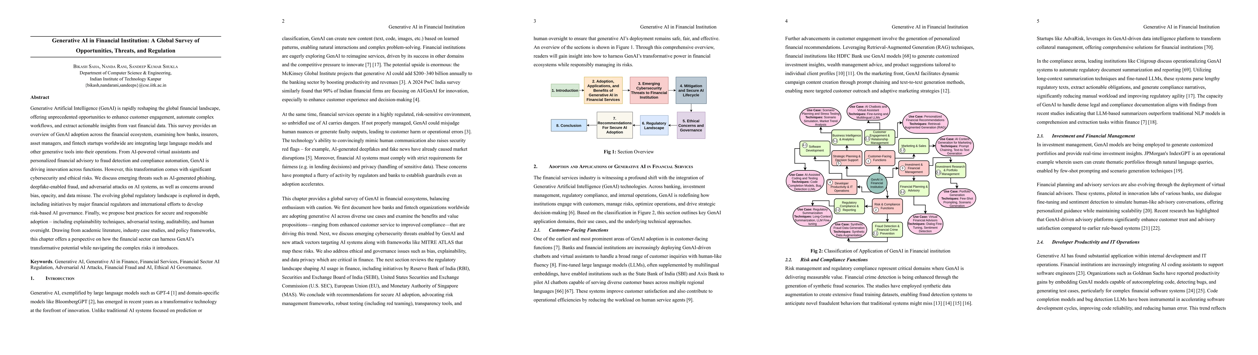 Thumbnail for Generative AI in Financial Institution: A Global Survey of
  Opportunities, Threats, and Regulation