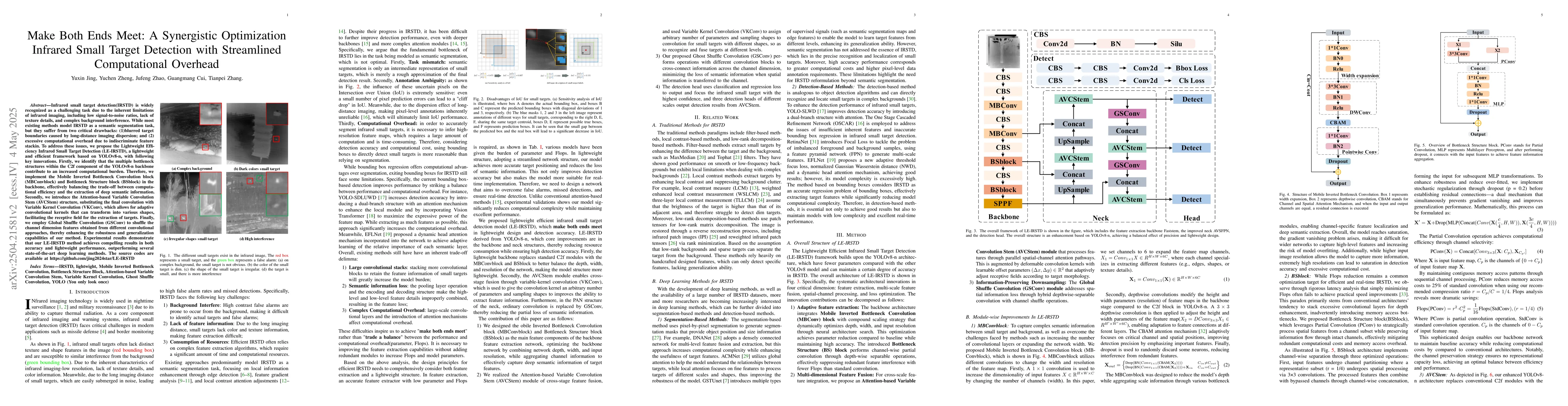 Thumbnail for Make Both Ends Meet: A Synergistic Optimization Infrared Small Target
  Detection with Streamlined Computational Overhead