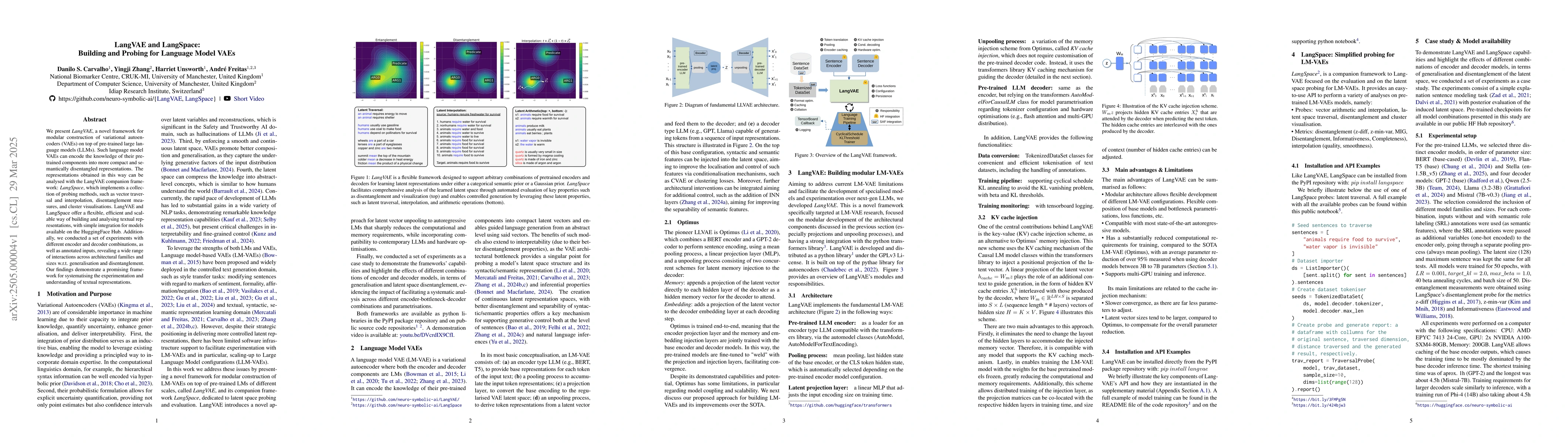 Thumbnail for LangVAE and LangSpace: Building and Probing for Language Model VAEs