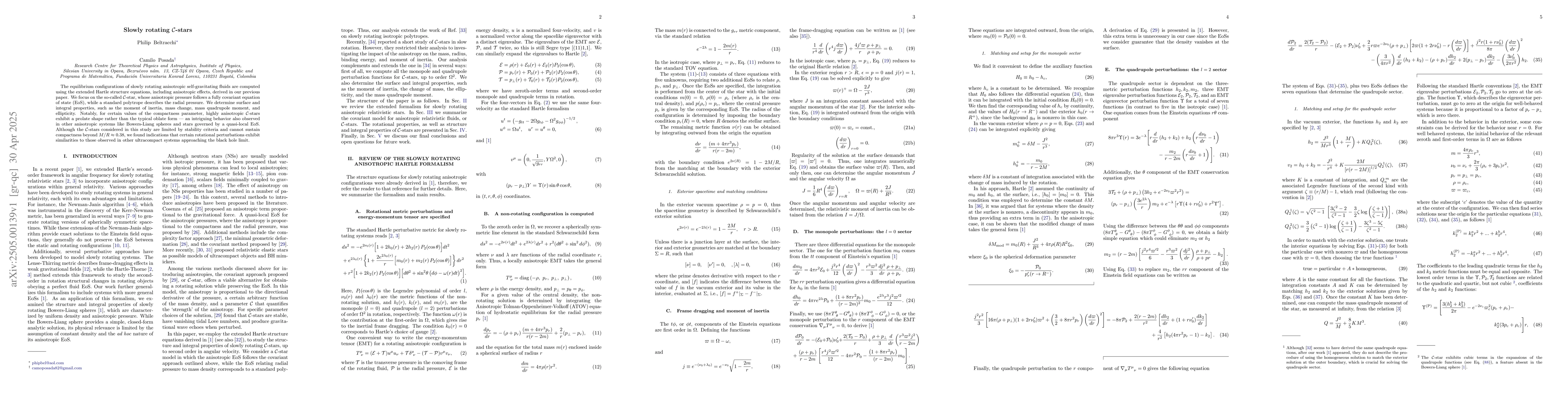 Thumbnail for Slowly rotating $\mathcal{C}$-stars