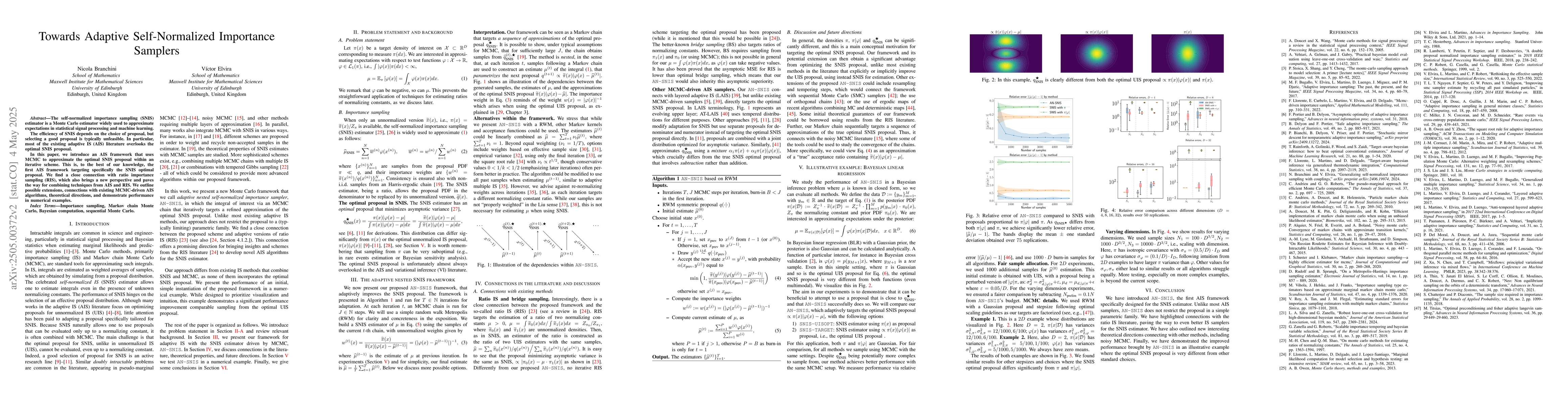 Thumbnail for Towards Adaptive Self-Normalized Importance Samplers