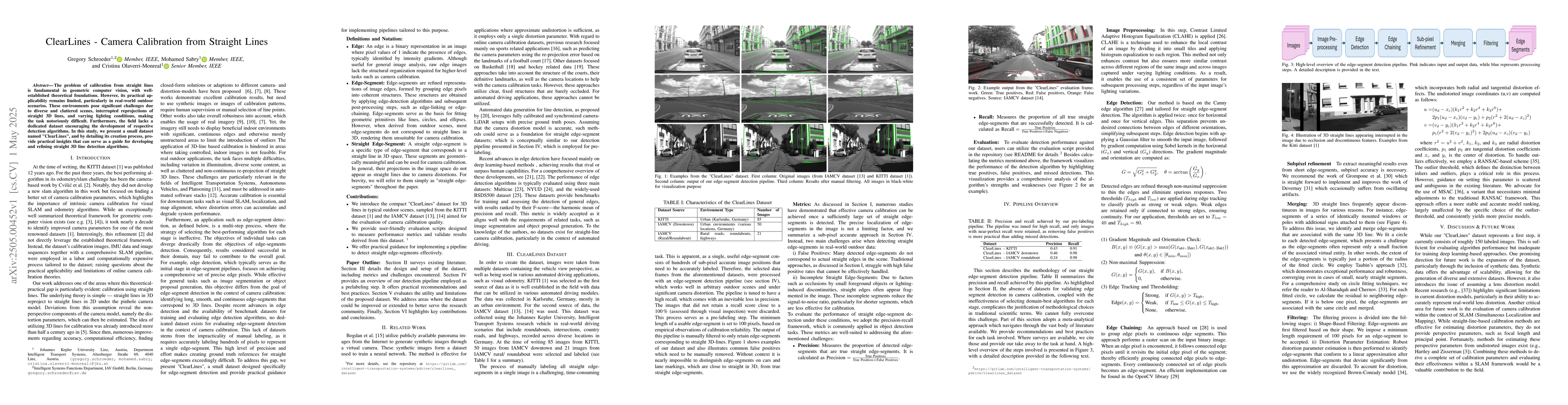 Thumbnail for ClearLines - Camera Calibration from Straight Lines