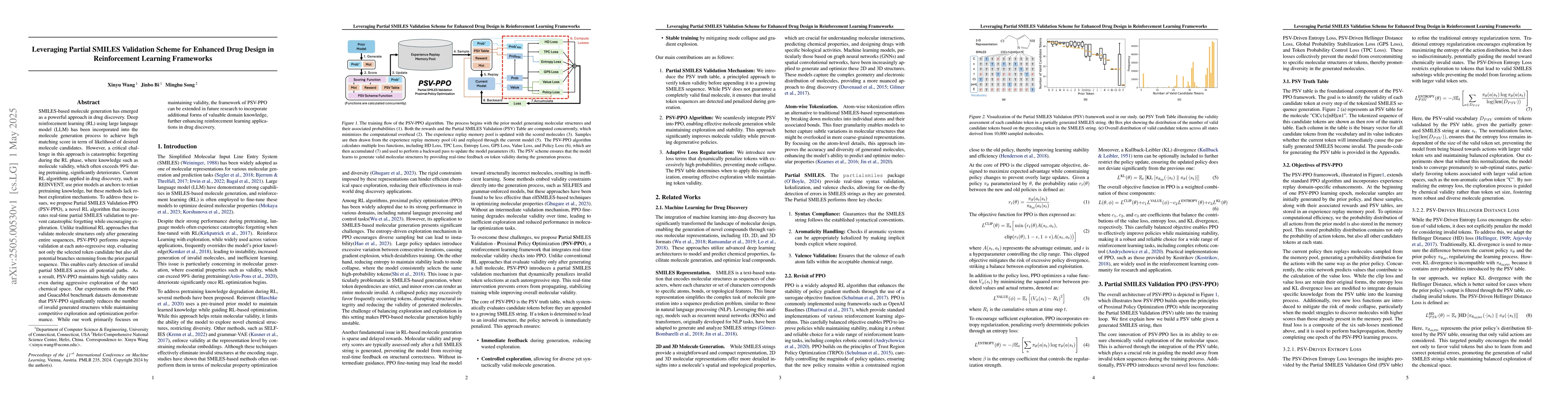 Thumbnail for Leveraging Partial SMILES Validation Scheme for Enhanced Drug Design in
  Reinforcement Learning Frameworks