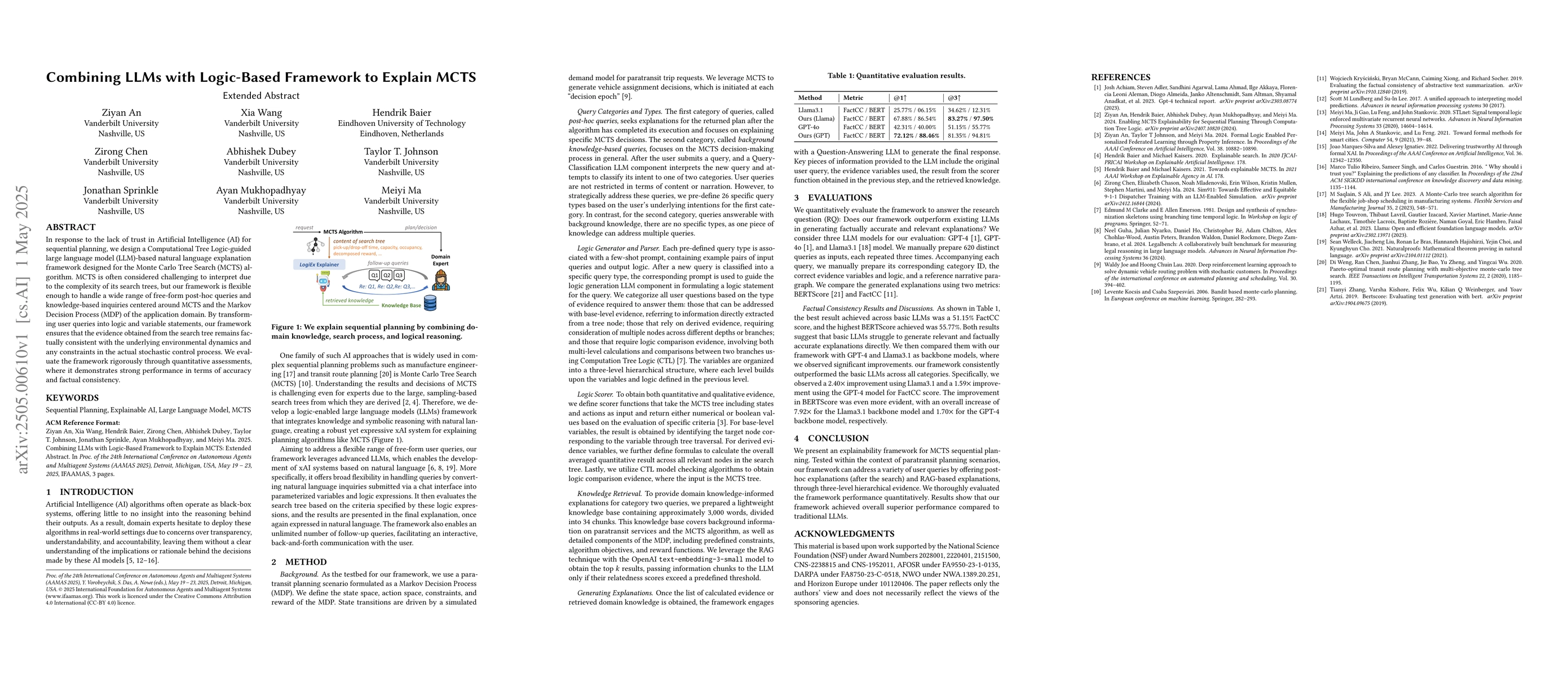 Thumbnail for Combining LLMs with Logic-Based Framework to Explain MCTS