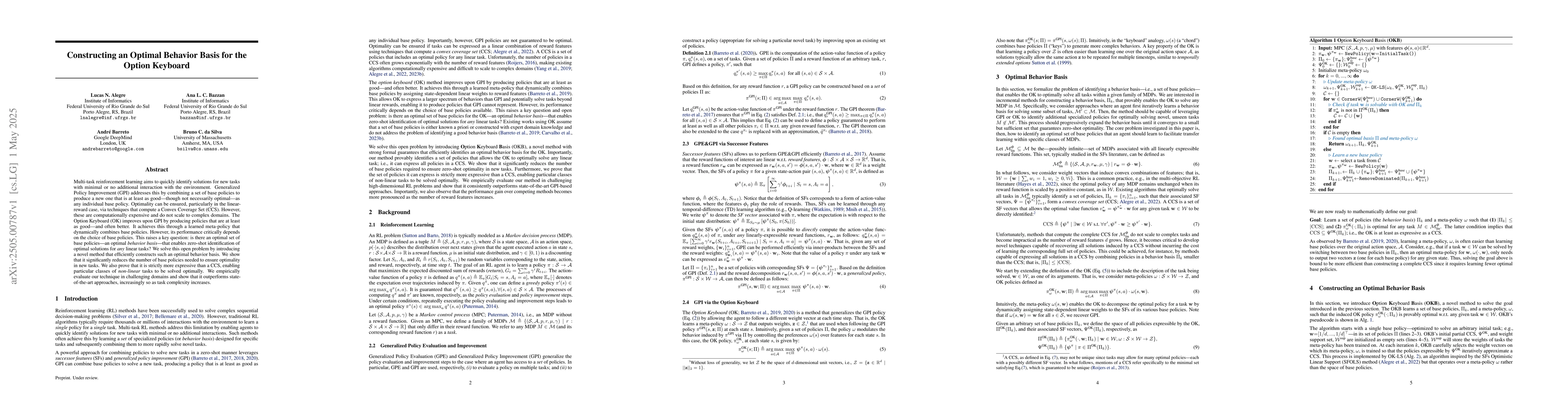 Thumbnail for Constructing an Optimal Behavior Basis for the Option Keyboard