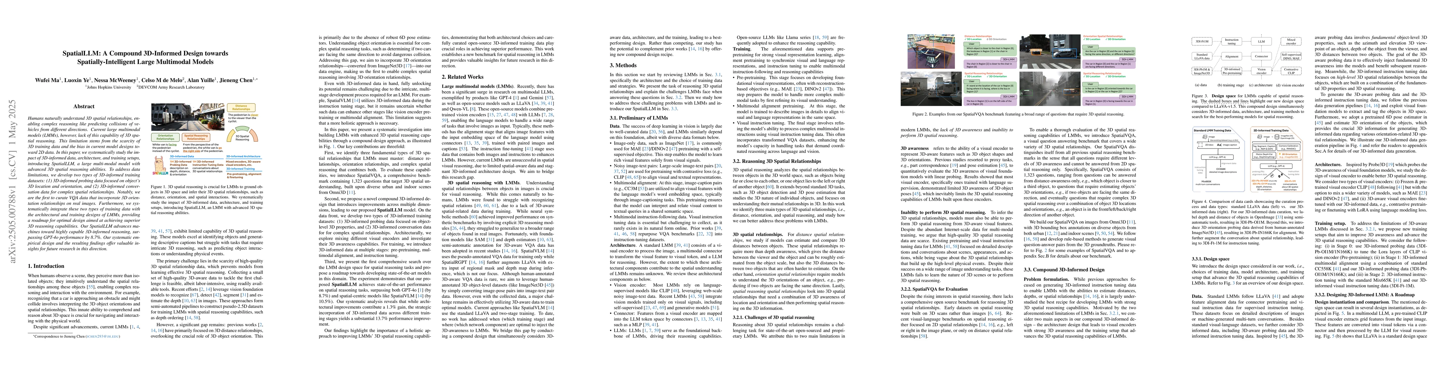 Thumbnail for SpatialLLM: A Compound 3D-Informed Design towards Spatially-Intelligent
  Large Multimodal Models