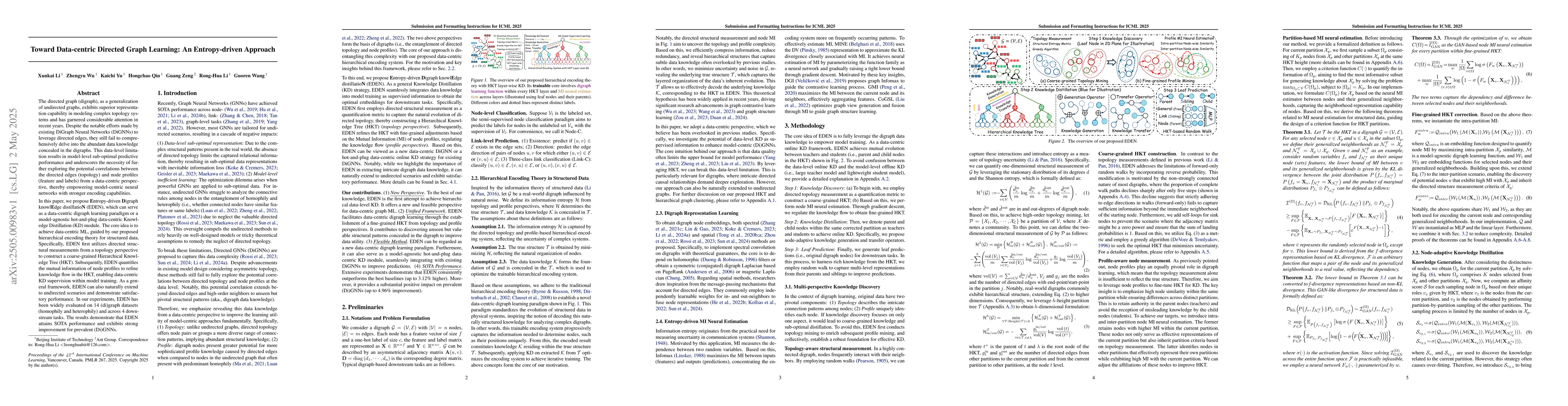 Thumbnail for Toward Data-centric Directed Graph Learning: An Entropy-driven Approach