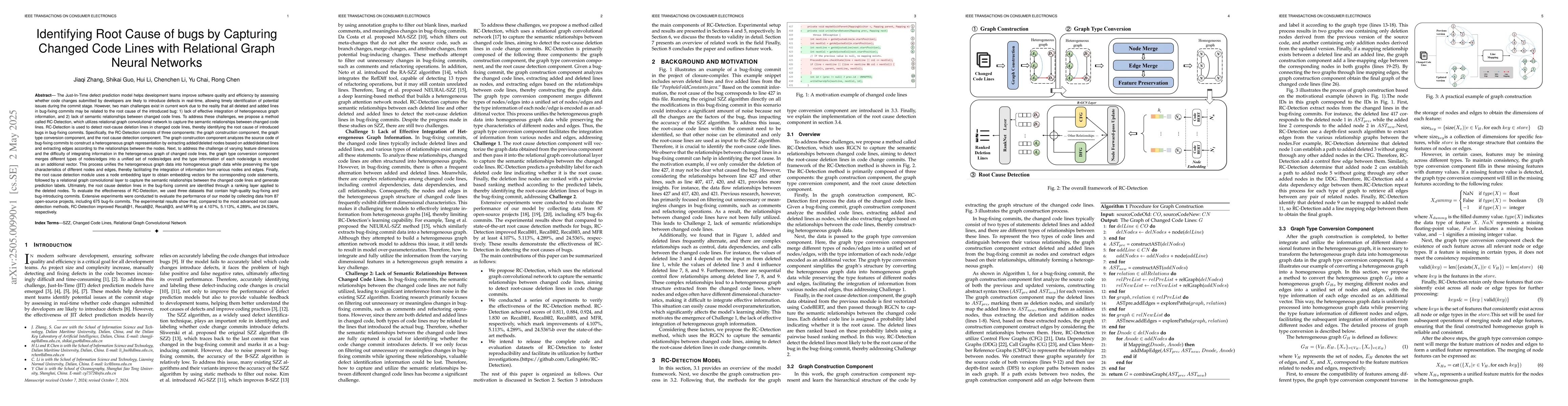 Thumbnail for Identifying Root Cause of bugs by Capturing Changed Code Lines with
  Relational Graph Neural Networks