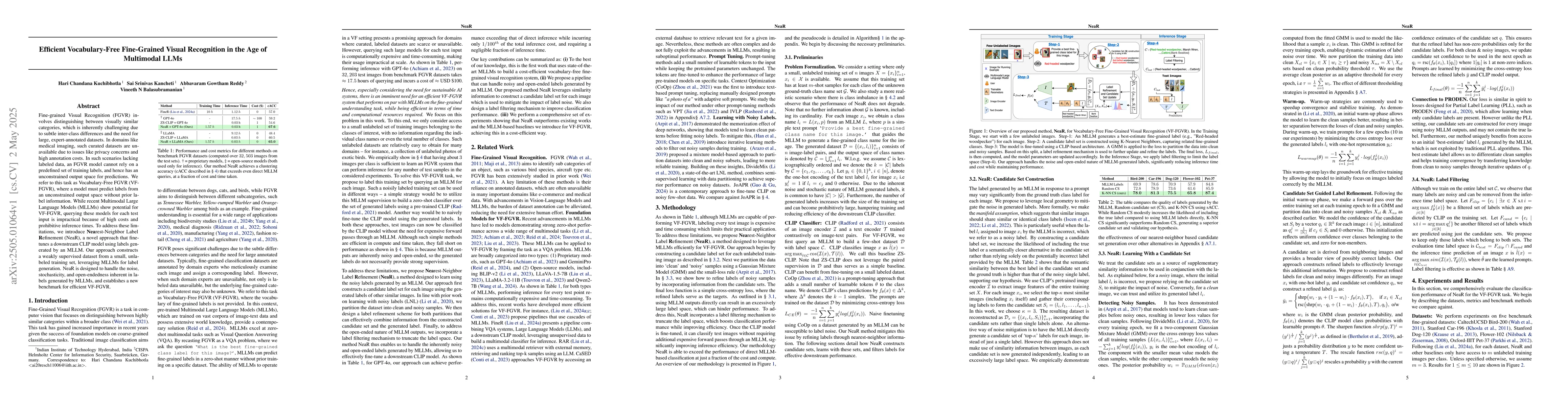 Thumbnail for Efficient Vocabulary-Free Fine-Grained Visual Recognition in the Age of
  Multimodal LLMs