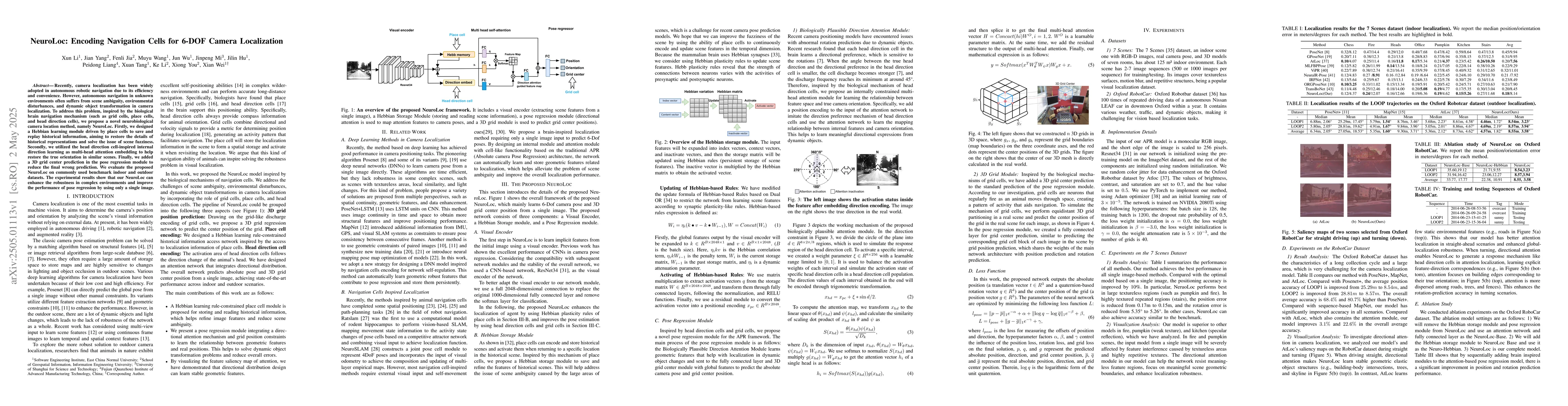 Thumbnail for NeuroLoc: Encoding Navigation Cells for 6-DOF Camera Localization