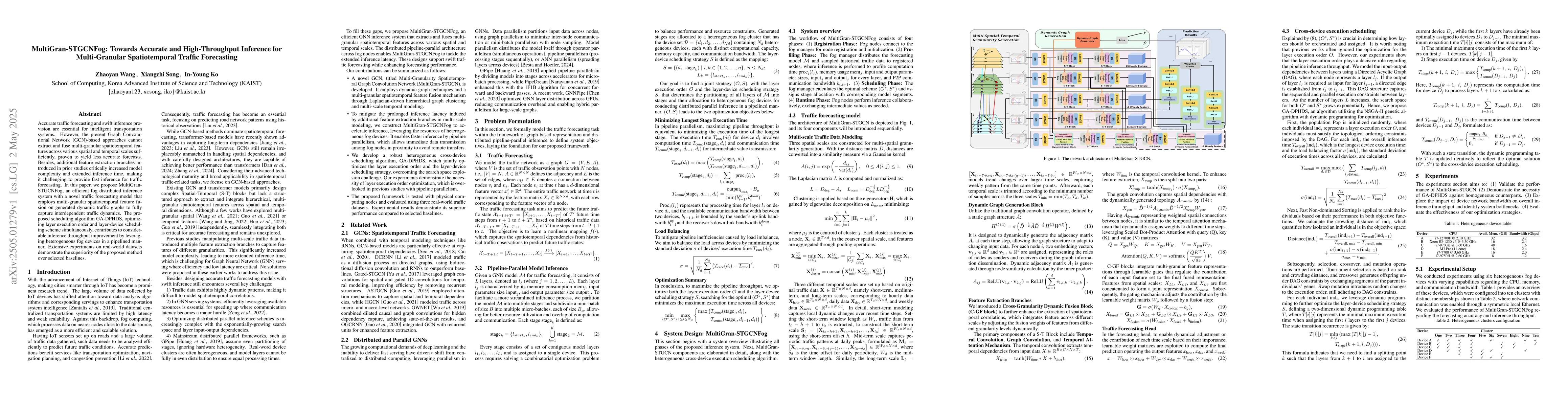 Thumbnail for MultiGran-STGCNFog: Towards Accurate and High-Throughput Inference for
  Multi-Granular Spatiotemporal Traffic Forecasting